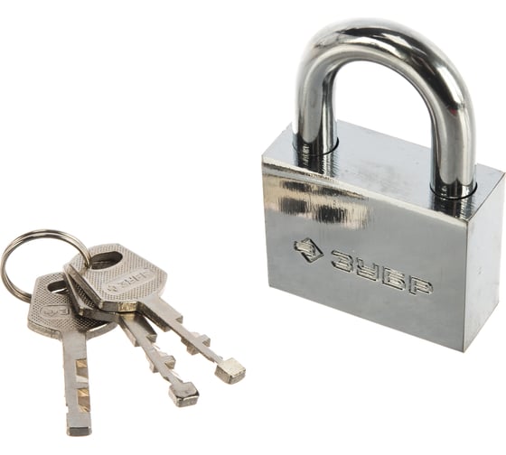 Изображение товара Навесной замок 50 мм ЗУБР МАСТЕР 3710-50_z01