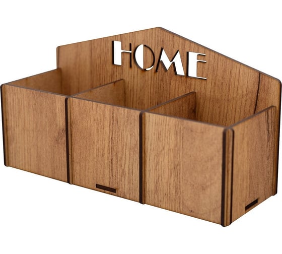 Изображение товара Подставка для чайных пакетиков МУЛЬТИДОМ HOME 3 секции, размер 12.5x23x8 см МБ18-135