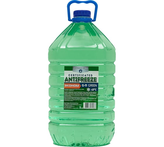Изображение товара Антифриз Partex зеленый, G11, -40 °C, 5кг НФ-00003165