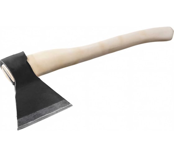 Изображение товара Кованый топор Без бренда в сборе, деревянное топорище, 1340/1700 г, 500 мм, А2 (Ижевск) 21674