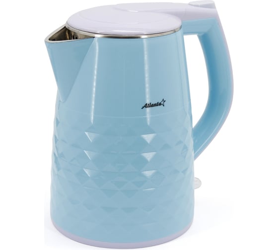 Изображение товара Электрический двухстенный чайник Atlanta ATH-2441 blue