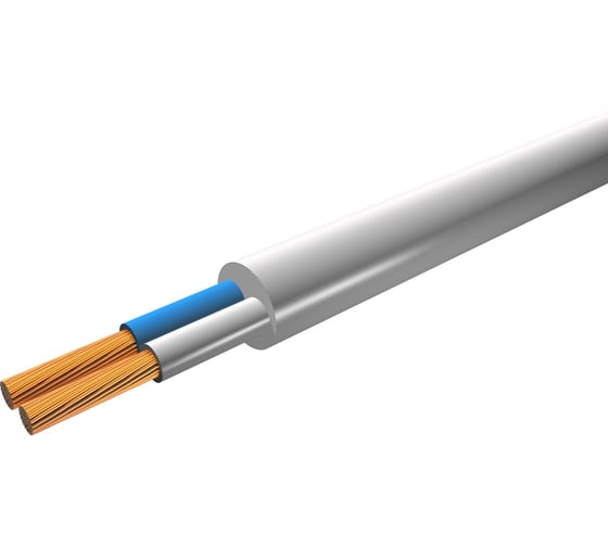 Изображение товара Провод iTOK ПВС 2x2,5 ГОСТ белый (70 метров) i-KPP-PVSN-225-70-W