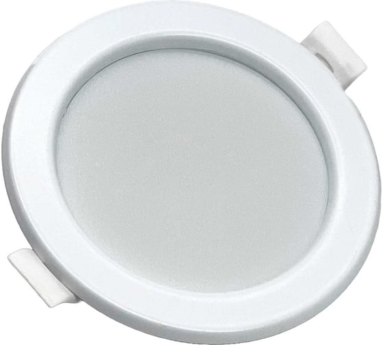 Изображение товара Светодиодный ультратонкий светильник truEnergy круг 7W 4000K 400Lm D95мм белый металл 10031