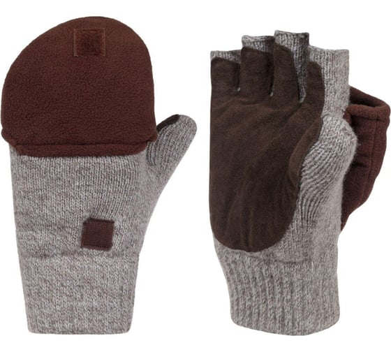 Изображение товара Полушерстяные рукавицы-трансформеры со спилковым наладонником ООО Комус ЧибисРШС размер 11/XXL 1473852