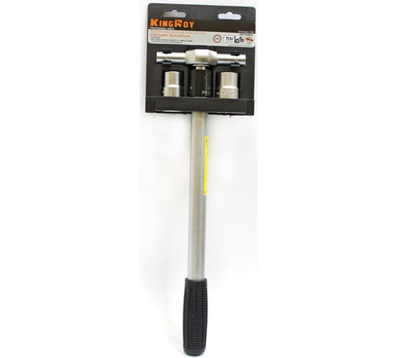 Изображение товара Балонный ключ KING ROY 003-MDA трещоточный, 3 предмета, 1/2", 17-19, 21-23 мм 37698