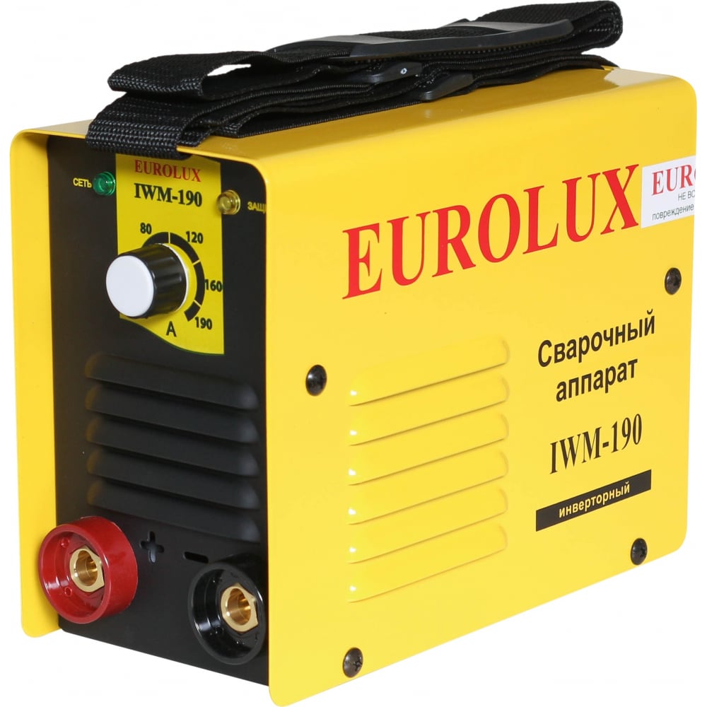 Инверторный сварочный аппарат Eurolux устройство защиты от дуги нилед