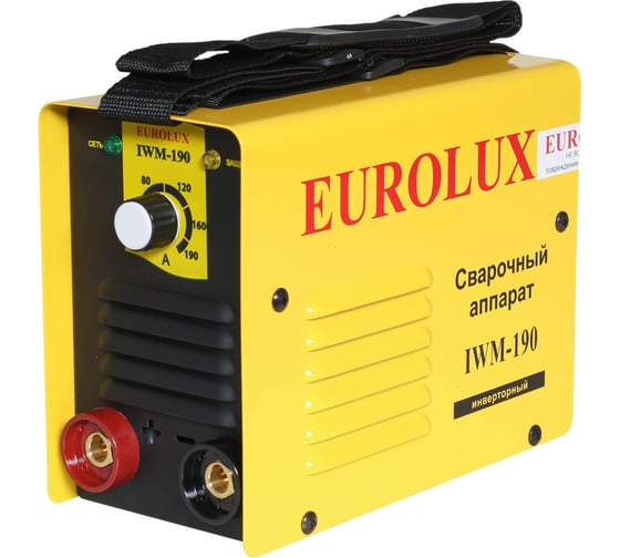 Изображение товара Инверторный сварочный аппарат Eurolux IWM190 65/27