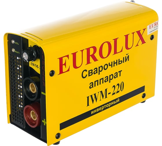 Изображение товара Инверторный сварочный аппарат Eurolux IWM220 65/28