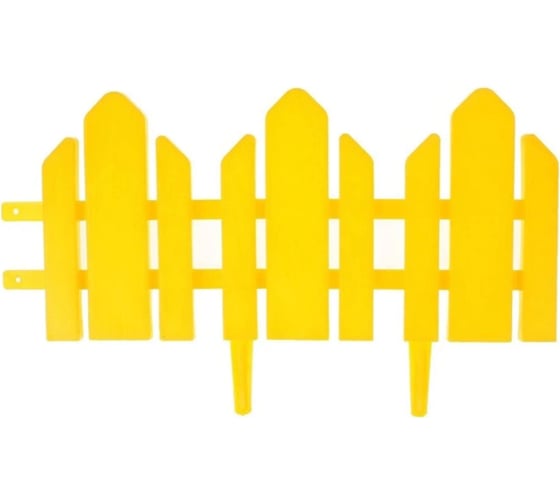 Изображение товара Бордюр Поли Сад Б-06 Дачник 16x40.8 см, желтый 20078