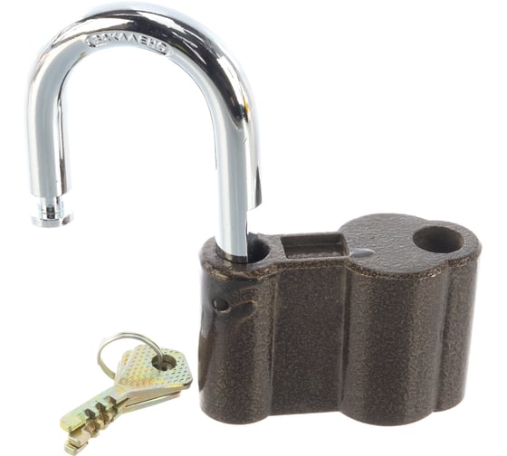 Изображение товара Навесной замок общего применения 80 мм ЗУБР МАСТЕР 3720_z01