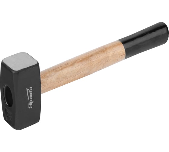 Изображение товара Кувалда SPARTA,1000 г,кованая головка, деревянная двухцветная рукоятка// 10905