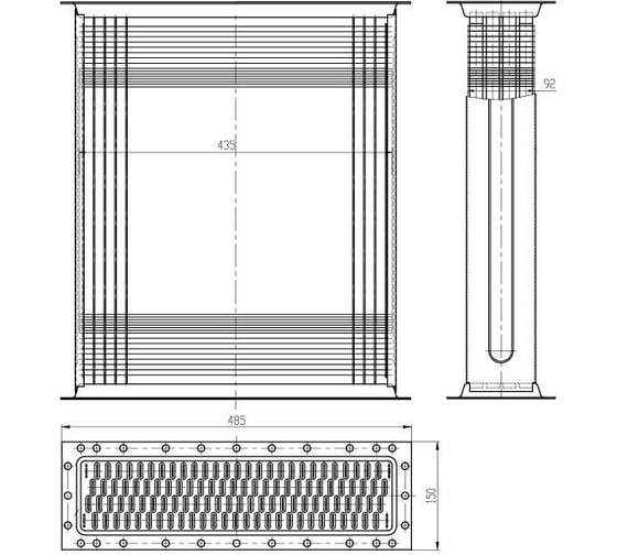 Изображение товара Радиатор охл. для трактора МТЗ-80/82 LUZAR LC 0682