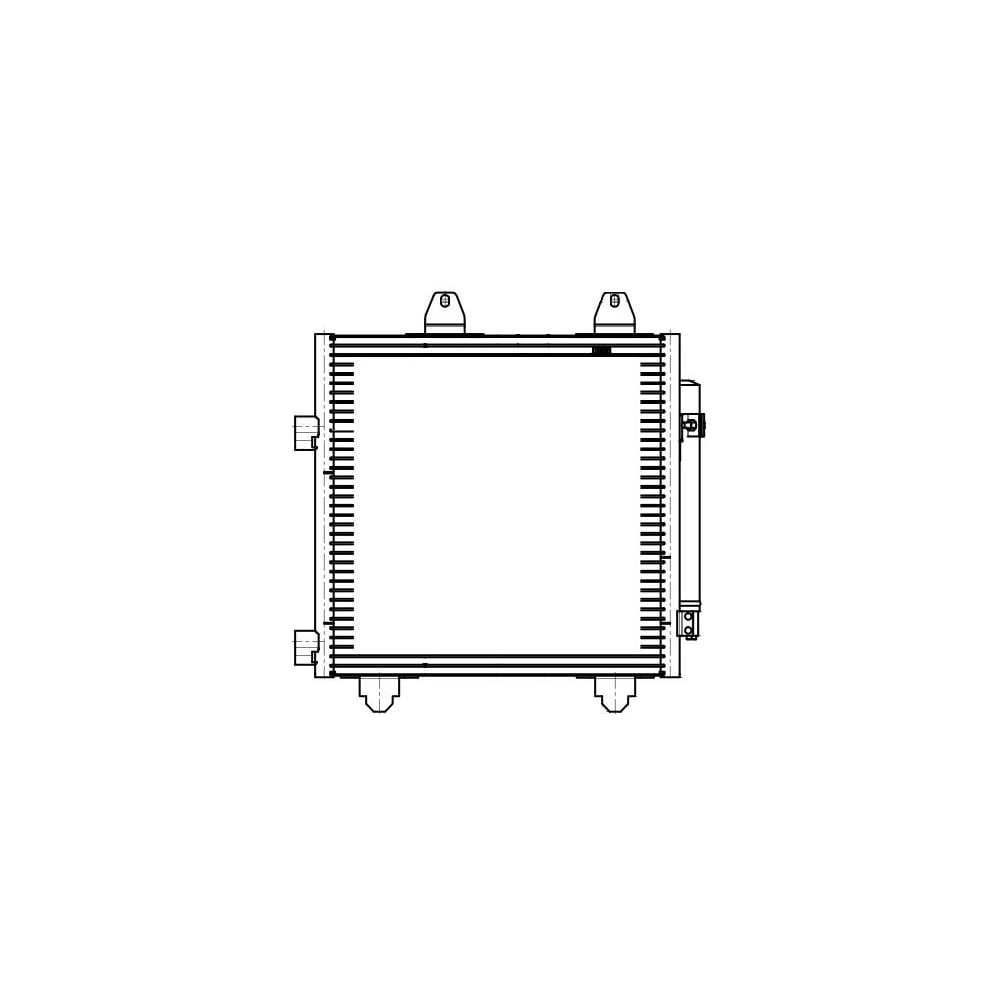 Изображение товара Радиатор кондиционера для автомобилей 107 /C1 / Aygo LUZAR LRAC 2017