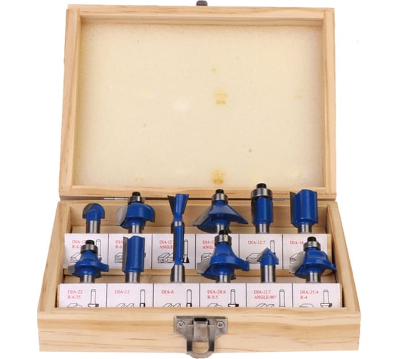 Изображение товара Набор фрез В 12x8 мм ДИОЛД 90101012