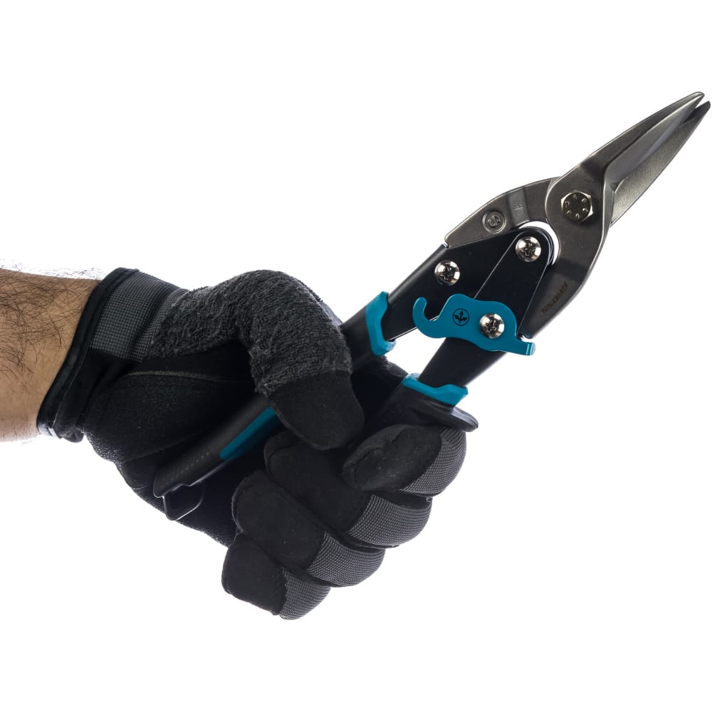 Ножницы по металлу GROSS отвертка gross диэлектрическая sl5 5 х 125 мм crmo до 1000 в двухкомпонентная рукоятка