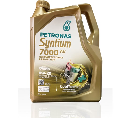 Изображение товара Синтетическое моторное масло Petronas SYNTIUM 7000 AV, 0W20, 5л 70410M12EU