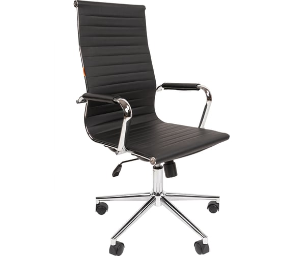 Изображение товара Компьютерное кресло CHAIRMAN 755 экокожа, черный 00-07108096