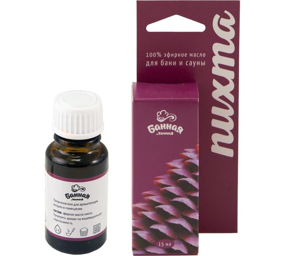 Изображение товара Эфирное масло Банная линия Пихта 15 мл 11-483