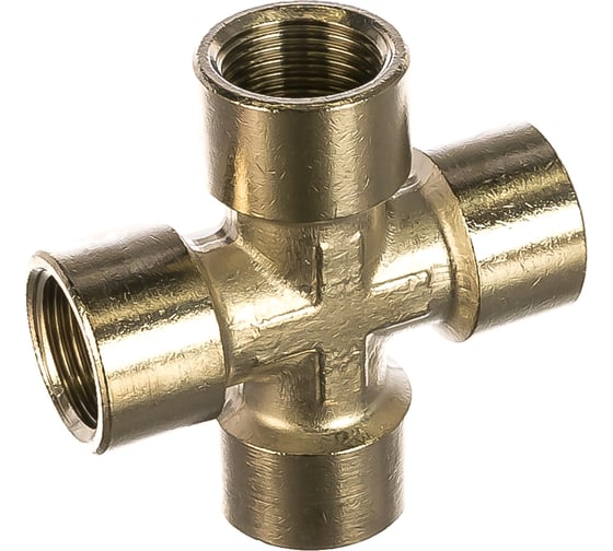 Изображение товара Переходник крестовина 1254/ 250/4 FFFF 1/2" GAV 34390