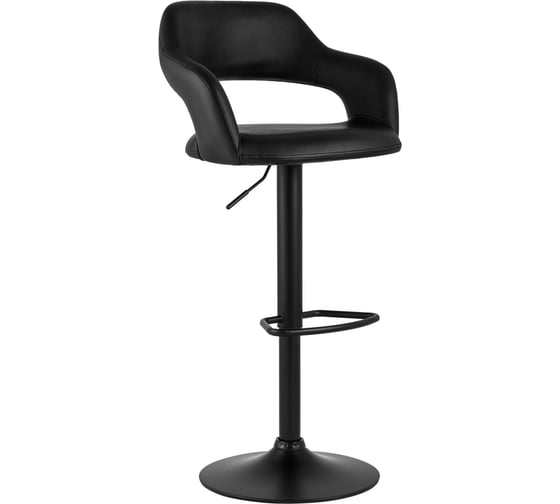 Изображение товара Барный стул Стул Груп Рич черный, черная ножка PEACHEY BLACK