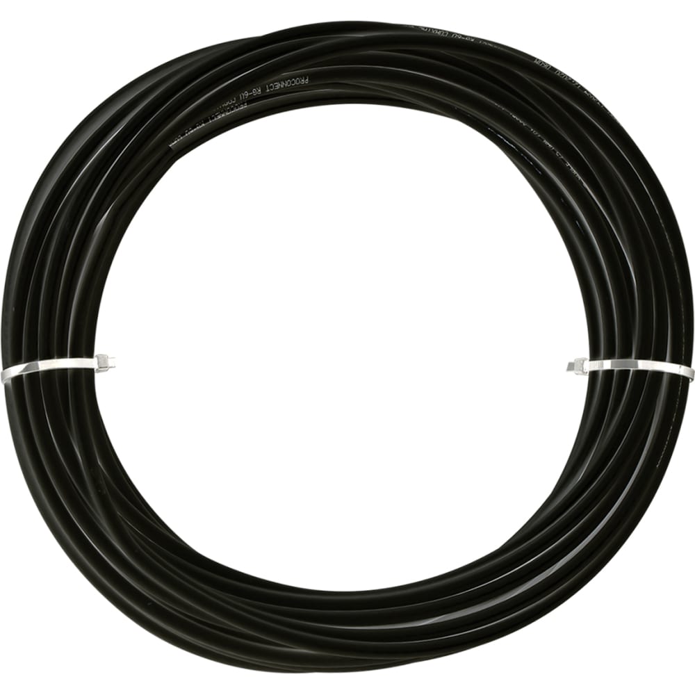 Внутренний коаксиальный кабель TWIST - COAX-RG6-CCS-48-IN-BL- 20