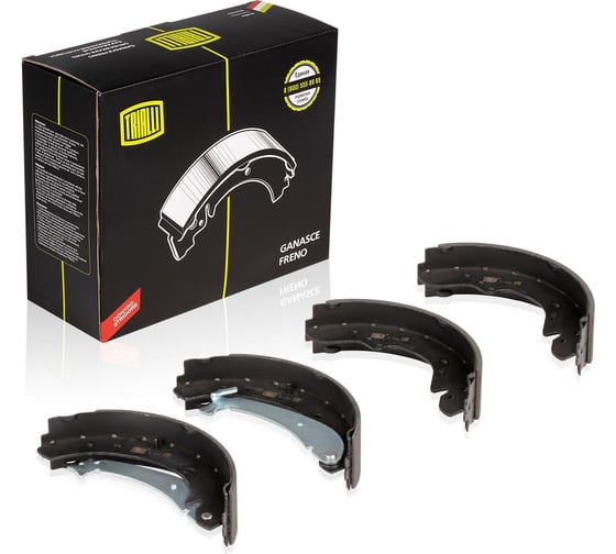 Изображение товара Колодки тормозные барабанные для автомобилей Fiat Ducato 230 254x57 TRIALLI GF 1663