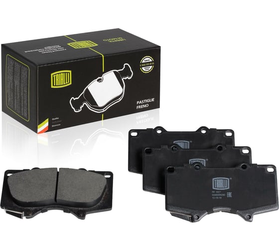 Изображение товара Колодки тормозные для автомобилей Toyota Land Cruiser Prado / дисковые передние TRIALLI PF 1927