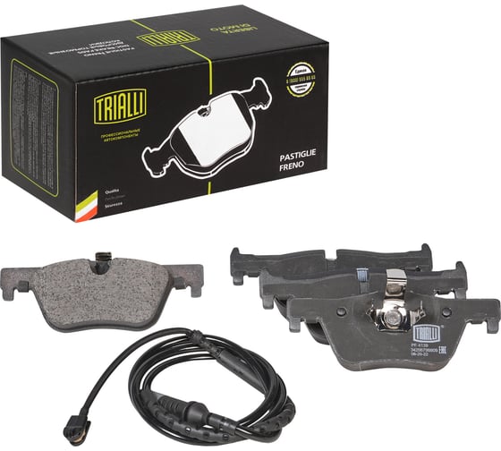Изображение товара Колодки тормозные для автомобилей BMW 1 /3 дисковые задние TRIALLI PF 4139