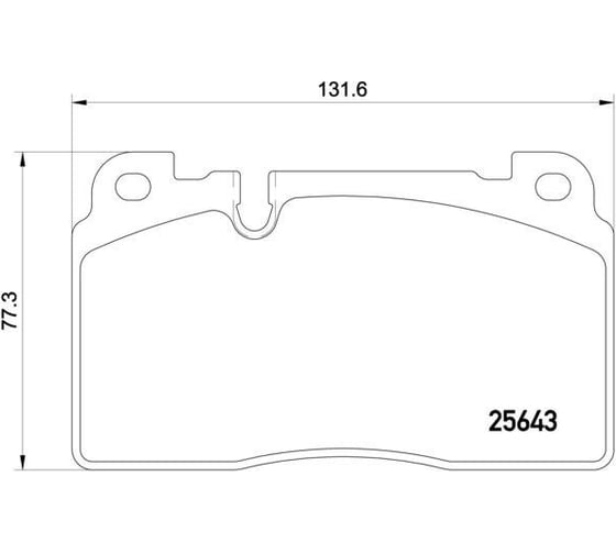 Изображение товара Колодки тормозные дисковые передние для автомобилей Audi A6 / A7 / Q5 TRIALLI PF 4170