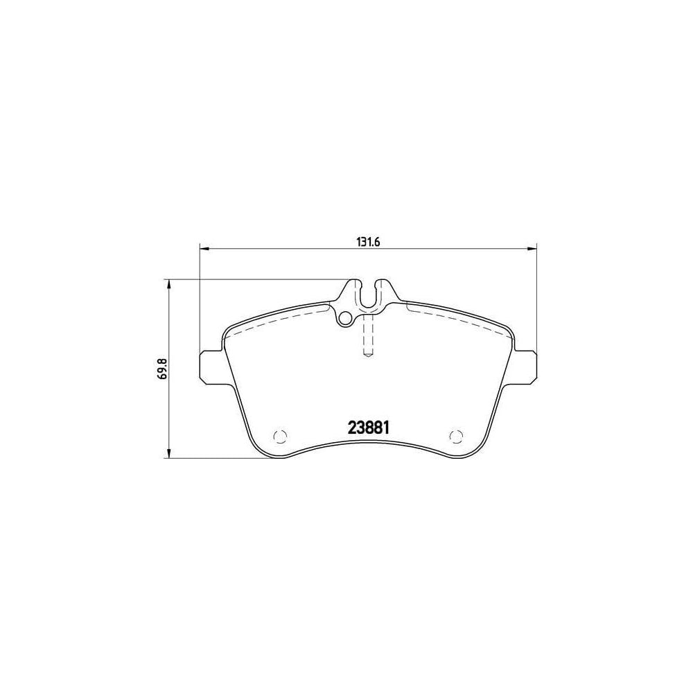 Изображение товара Колодки тормозные дисковые передние для автомобилей Mercedes-Benz A-Class TRIALLI PF 4271 Изображение товара Колодки тормозные дисковые передние для автомобилей Mercedes-Benz A-Class TRIALLI PF 4271