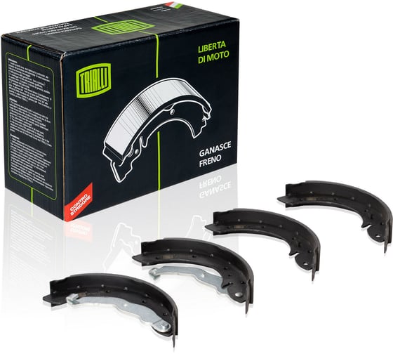 Изображение товара Колодки тормозные для автомобилей BMW 3 барабанные 228x41 для тормозной системы TRW TRIALLI GF 2605