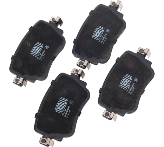 Изображение товара Колодки тормозные дисковые задние для автомобилей Skoda Octavia A7 / VW Caddy / Audi A1 TRIALLI PF 4124