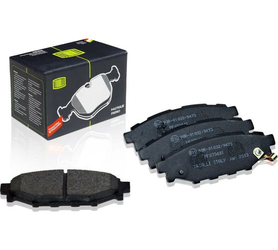 Изображение товара Колодки тормозные дисковые задние для автомобилей Subaru Forester TRIALLI PF 073401