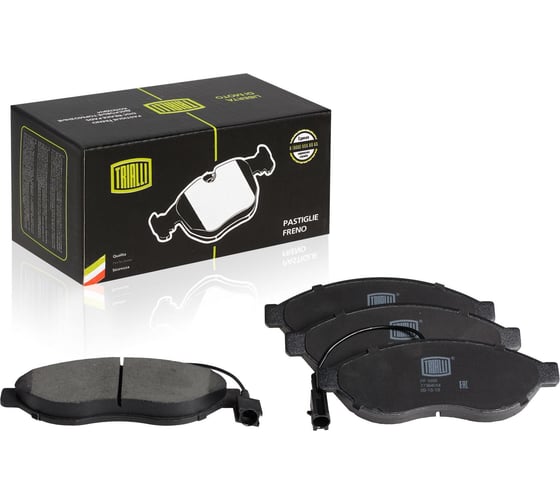 Изображение товара Колодки тормозные для автомобилей Fiat Ducato дисковые передние для тормозной системы Bosch 169x61 TRIALLI PF 1609