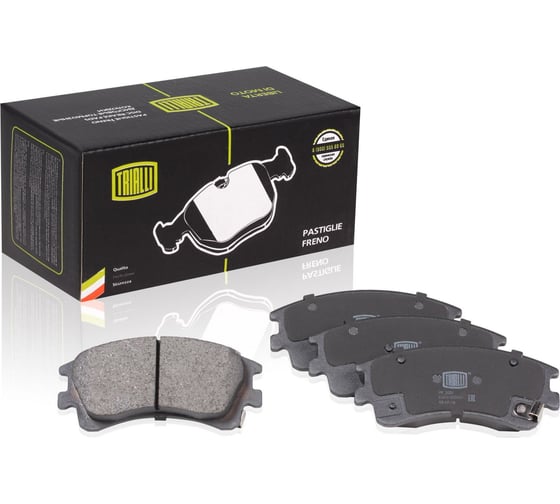 Изображение товара Колодки тормозные дисковые передние для автомобилей Mazda 6 TRIALLI PF 2501