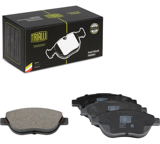 Изображение товара Колодки тормозные дисковые передние для автомобилей Peugeot 207 /307 /Citroen Berlingo TRIALLI PF 4195