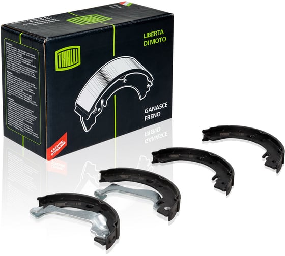 Изображение товара Колодки тормозные для автомобилей Toyota Corolla барабанные стояночного тормоза 172x22 TRIALLI GF 1902