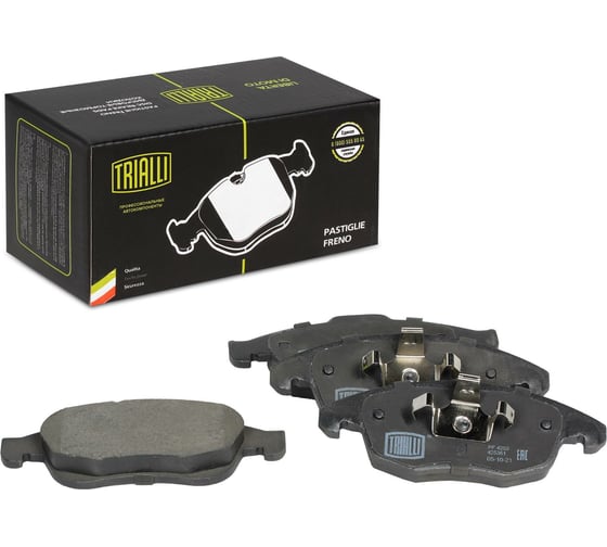 Изображение товара Колодки тормозные для автомобилей Peugeot Partner II / Citroen Berlingo II дисковые передние TRIALLI PF 4203