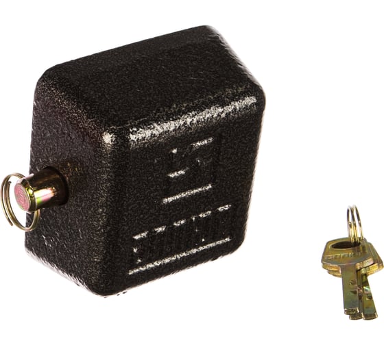 Изображение товара Навесной замок с закрытой дужкой 80 мм РОС 67093