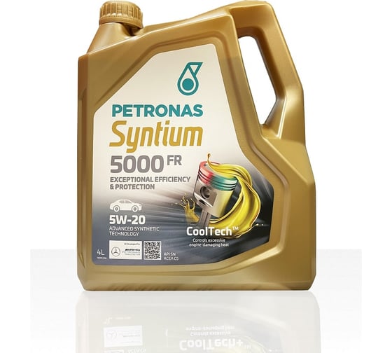 Изображение товара Моторное масло Petronas SYNTIUM 5000 FR синтетическое, 5W-20 70265K1YEU