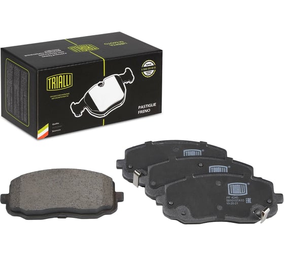 Изображение товара Колодки тормозные дисковые передние для а/м Kia Picanto / Hyundai i10 TRIALLI PF 4245