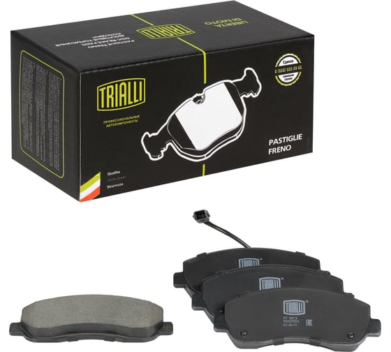 Изображение товара Колодки тормозные для автомобилей Renault Master III 2.3 дисковые передние TRIALLI PF 0913