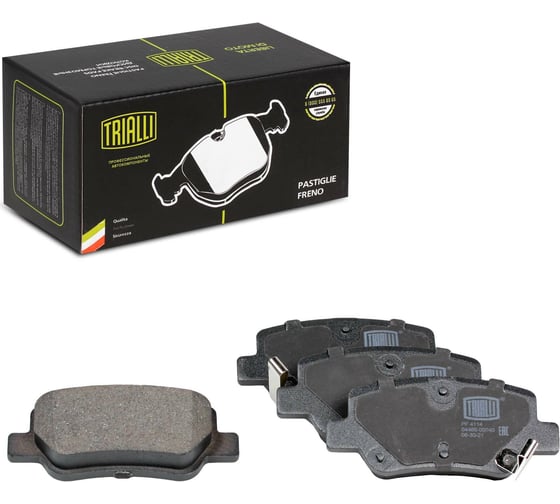 Изображение товара Колодки тормозные дисковые задние для автомобилей Toyota Avensis TRIALLI PF 4114