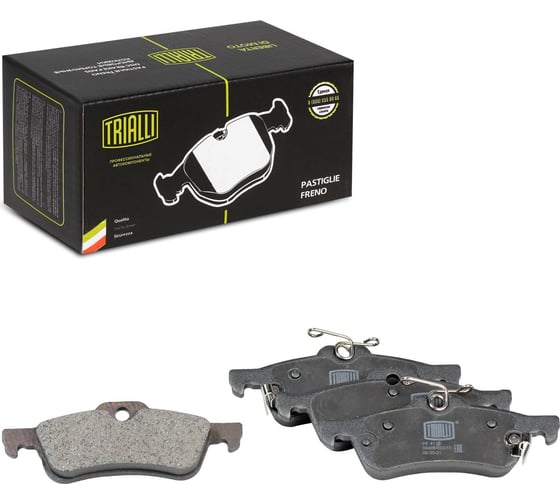 Изображение товара Колодки тормозные для автомобилей Toyota Yaris / Daihatsu Charade дисковые задние TRIALLI PF 4115