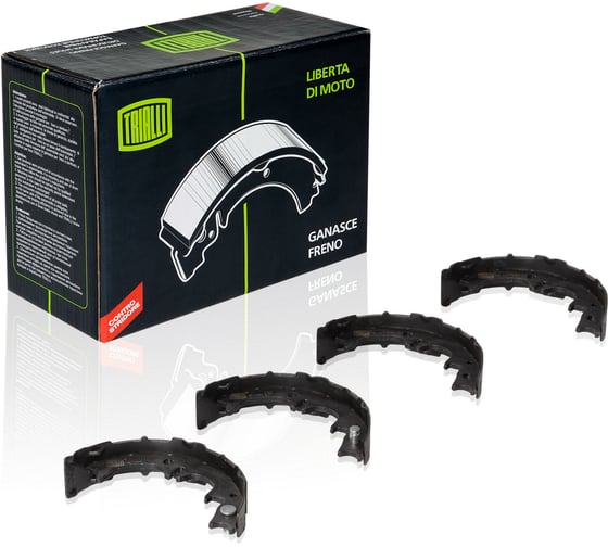 Изображение товара Колодки тормозные для автомобилей Toyota Camry барабанные стояночного тормоза 170x40 для тормозной системы Akebono TRIALLI GF 1903