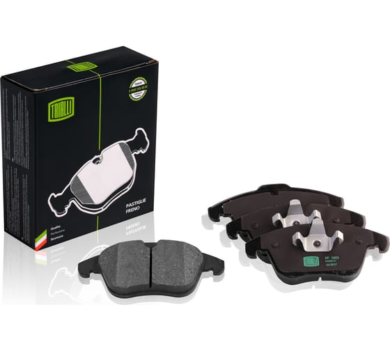 Изображение товара Колодки тормозные для автомобилей VW Tiguan дисковые передние TRIALLI PF 1803