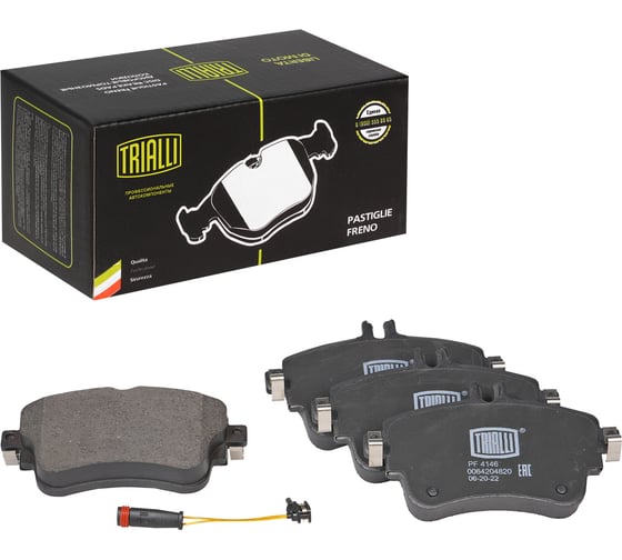 Изображение товара Колодки тормозные для автомобилей Mercedes A /B дисковые передние TRIALLI PF 4146