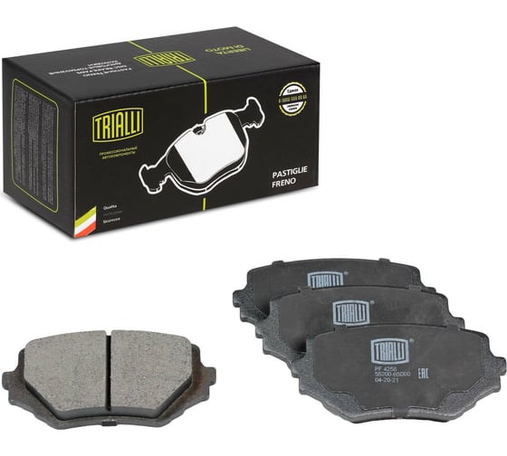 Изображение товара Колодки тормозные для автомобилей Suzuki Grand Vitara дисковые передние для тормозной системы Sumitomo TRIALLI PF 4256