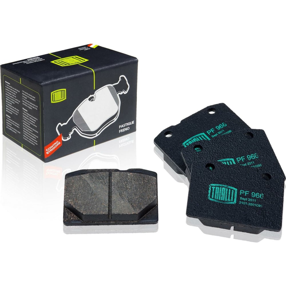 Изображение товара Передние тормозные дисковые колодки TRIALLI PF 966 для ВАЗ 2101-2107