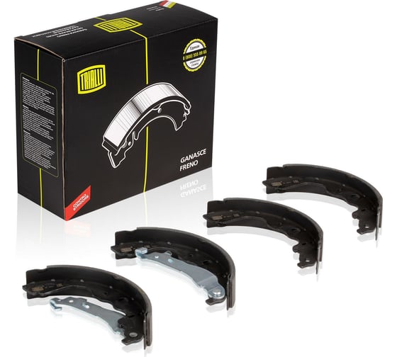 Изображение товара Колодки тормозные барабанные для автомобилей Лада Largus / Renault Duster 228x42 TRIALLI GF 0957